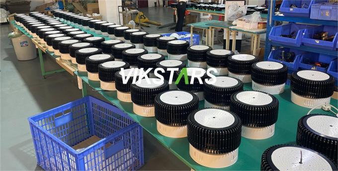 100W 150W 200W 250W Aluminium Fin LED High Bay Lights Cho Đèn Thương mại Với Máy phản xạ 10