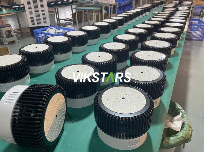 100W 150W 200W 250W Aluminium Fin LED High Bay Lights Cho Đèn Thương mại Với Máy phản xạ 9