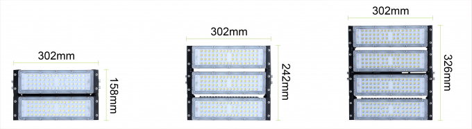 50W 100W 150W 200W 250W 300W Aluminium Fin đèn LED IP65 Thời gian sống lâu chất lượng tốt đèn cao LED 6