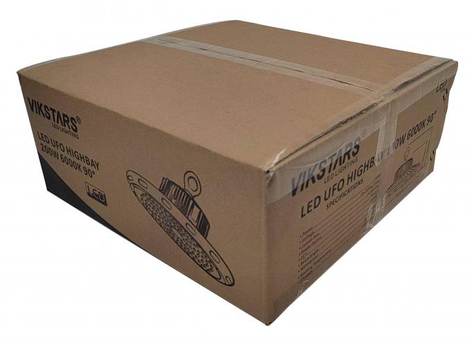 Ống tay cài đặt đèn LED UFO High Bay với Meanwell Driver tuổi thọ dài 5 năm bảo hành 10