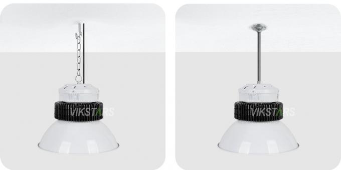 100W 150W 200W 250W Aluminium Fin LED High Bay Lights Cho Đèn Thương mại Với Máy phản xạ 4
