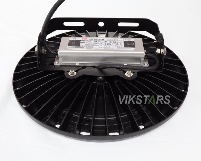 Ống tay cài đặt đèn LED UFO High Bay với Meanwell Driver tuổi thọ dài 5 năm bảo hành 3