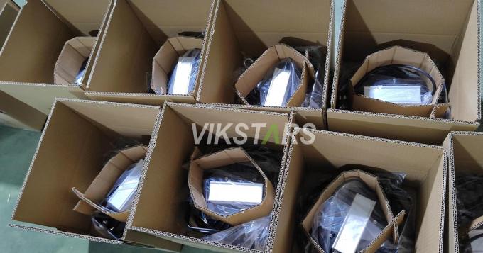 Ống tay cài đặt đèn LED UFO High Bay với Meanwell Driver tuổi thọ dài 5 năm bảo hành 9