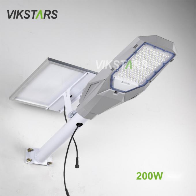 Hai trong một đèn đường năng lượng mặt trời 100w 200w 300w 400w Aluminium thiết kế cổ điển bán nóng đèn năng lượng mặt trời 1