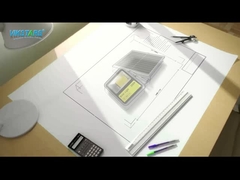 Đèn pha năng lượng mặt trời 60 100 200w cho đèn chiếu sáng sân vườn công viên với thiết kế độc đáo màu đen