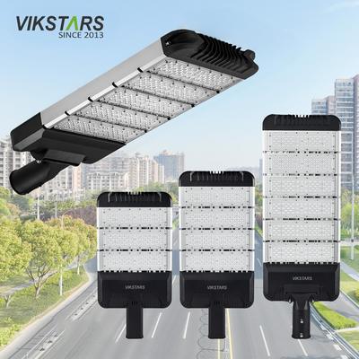 Mua Đèn đường LED mô-đun Màu xám đen với cánh tay điều chỉnh Giá rẻ 50W 100W 200W 300W Đèn đường công cộng nhôm sản xuất trực tuyến