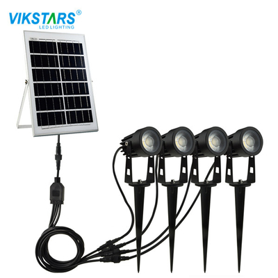 Mua Đèn chiếu sáng chạy bằng năng lượng mặt trời ngoài trời ODM 6V / 1.5W 6500K RGB cho lối đi cảnh quan sản xuất trực tuyến