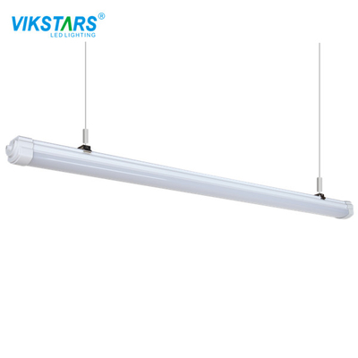 Mua Mặt dây chuyền 1200mm Đèn LED tuyến tính treo trần 12PCS ROHS Vỏ màu xám sản xuất trực tuyến