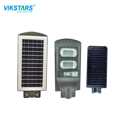 Bộ nguồn DC Đèn đường năng lượng mặt trời 300w Vật liệu thân đèn bằng nhựa ABS