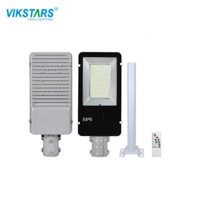 Điều khiển từ xa 100w Năng lượng mặt trời Ánh sáng đường phố Xi măng Cực chiếu sáng Điện áp đầu vào AC100-240V
