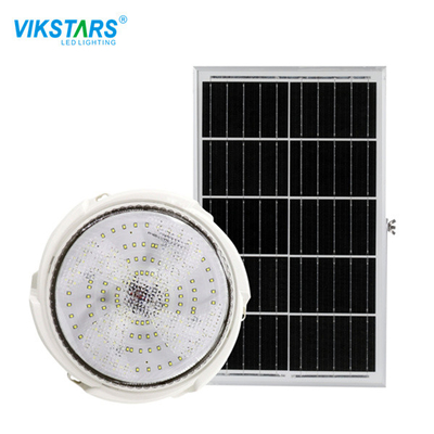 Đèn trần năng lượng mặt trời hộ gia đình 200W Ánh sáng trung tính ấm áp màu trắng trong nhà