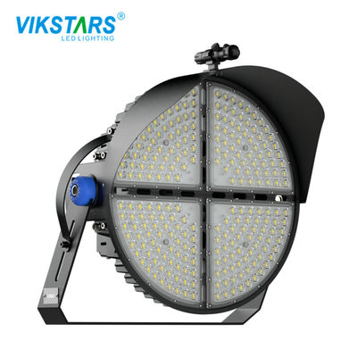 Đèn chiếu sáng sân vận động trực tiếp LED tròn 1200w với vỏ nhôm chống nước theo tiêu chuẩn IP65