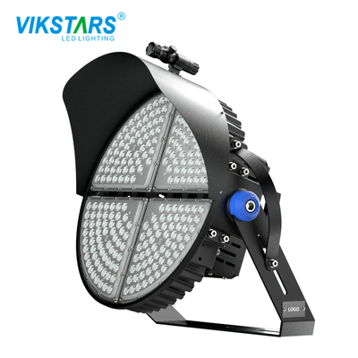 Đèn sân vận động High Mast Led 400 800 1200w Vỏ nhôm đen 170lm / W