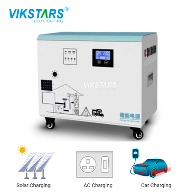 Hệ thống năng lượng mặt trời di động 3000w công suất cao để sạc ngoài trời tại nhà