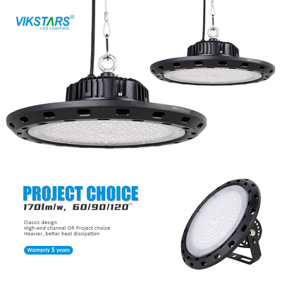 50w UFO High Bay Light cho kho 150lm / W 3000 4000 5000k IP65 chống nước