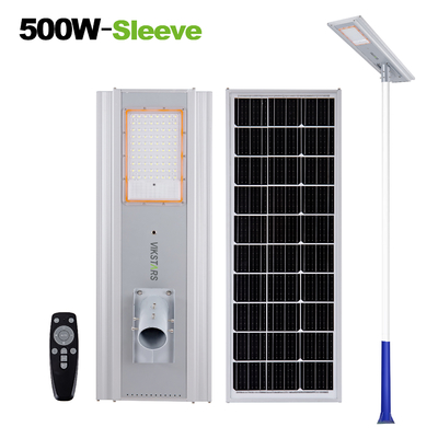 chất lượng cao 500W 700W tích hợp đèn đường mặt trời cho đường phố chính với điều khiển từ xa nhôm ánh sáng đường phố mặt trời