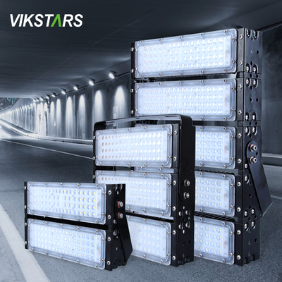 Tốt nhất 100W 300W Fin Module Flood Light cho sân vận động bóng đá bóng mềm sân golf với Brand Driver Led Flood Light