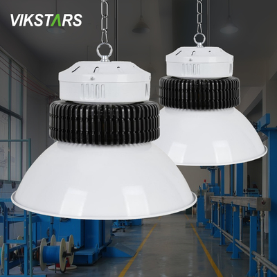 150W 200W đèn LED High Bay White Fin treo đèn công nghiệp cho ánh sáng Natatorium trong nhà