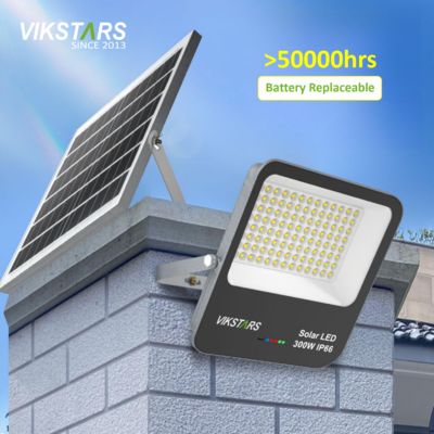 Ống pin thay thế 60w 100w 200w 300w đèn mặt trời với vỏ kính