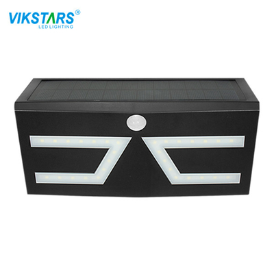 210 * 116 * 80mm 120DEG Cảm biến năng lượng mặt trời Pir Đèn LED chiếu tường sân vườn IP65