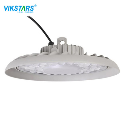 Đèn LED High Bay công nghiệp 200W tích hợp cho nhà kho có vỏ màu xám
