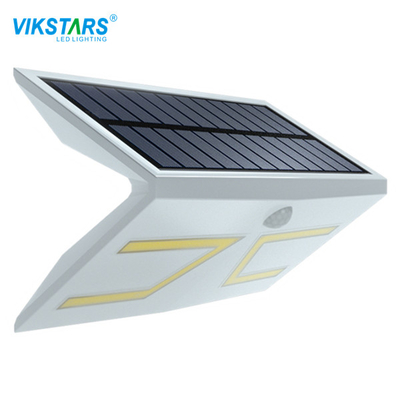 Pin 3.7V Đèn năng lượng mặt trời ngoài trời cho ngôi nhà Chế độ chiếu sáng phát hiện chuyển động 5W